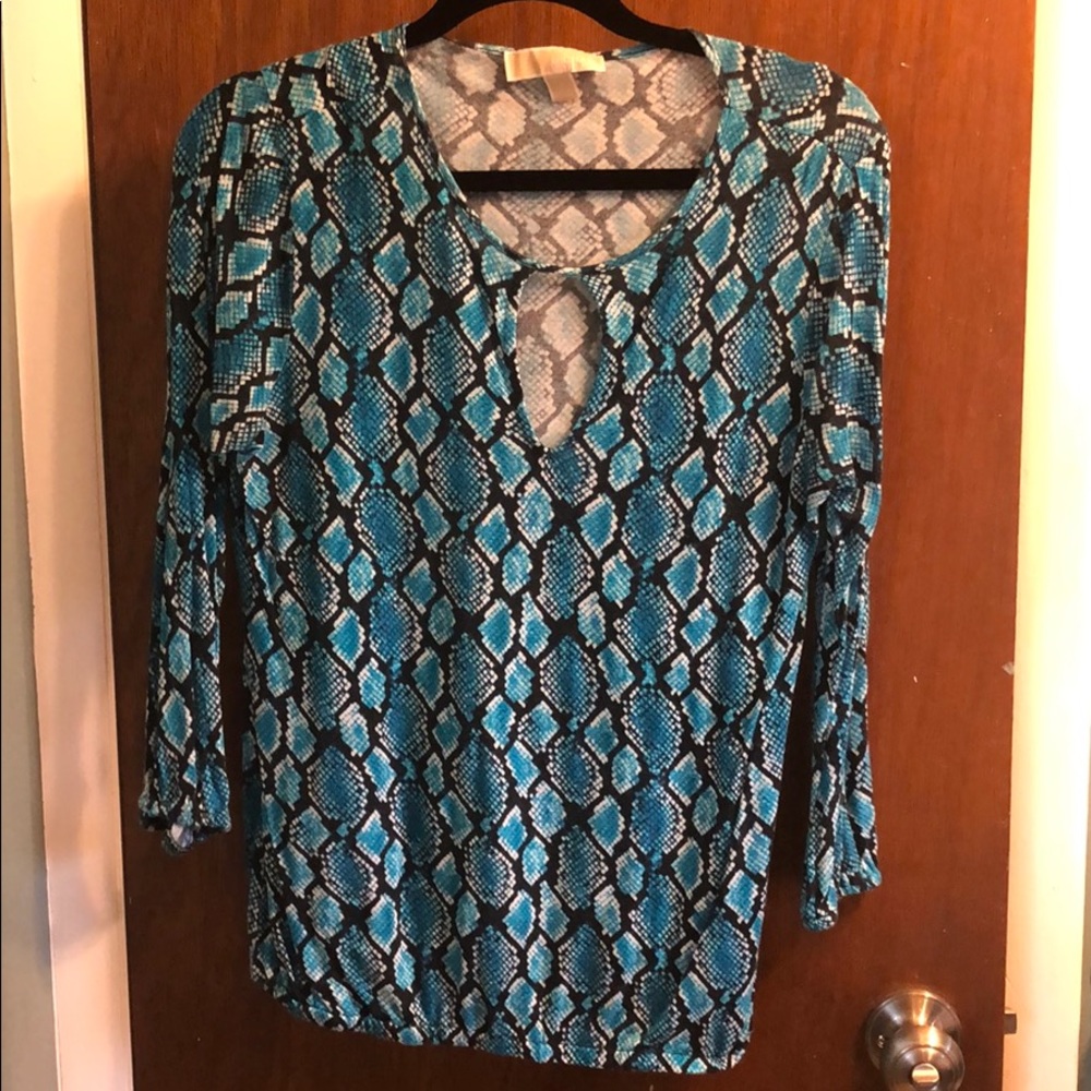 Women’s blue Michael Kors blouse, Small